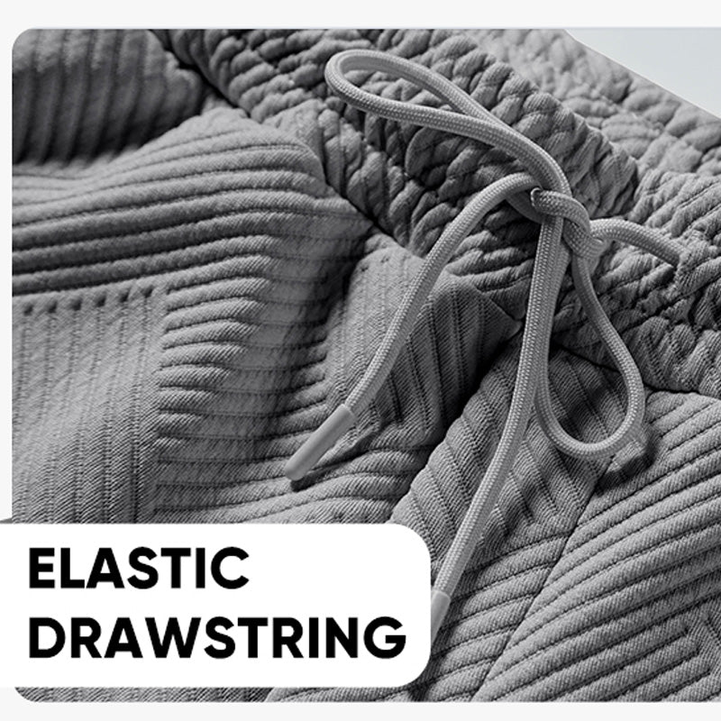 Fall/Winter Hot Sale🔥Men's Knit Jacquard Sweatshirt and Joggers Set