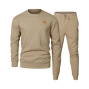 Fall/Winter Hot Sale🔥Men's Knit Jacquard Sweatshirt and Joggers Set