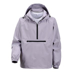 Men’s Outdoor Half-Zip Hooded Jacket
