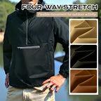 Men’s Outdoor Half-Zip Hooded Jacket