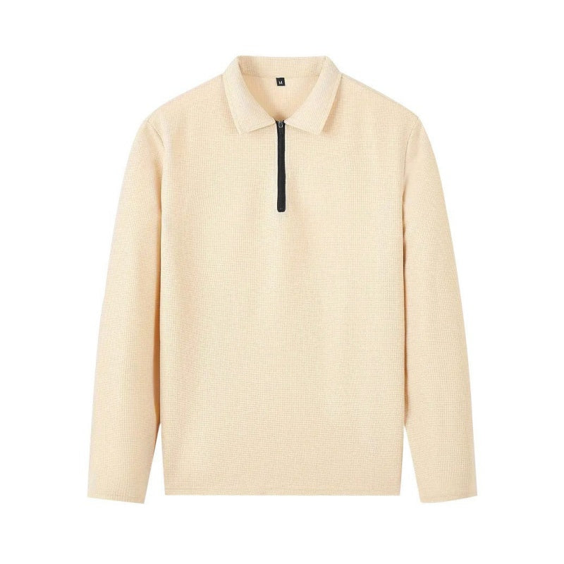 Men’s 2-Piece Waffle Knit Set– Sweatshirt & Straight-Leg Pants