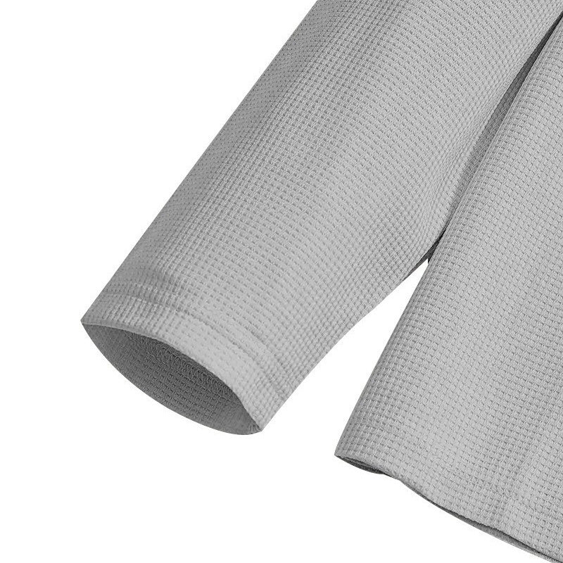 Men’s 2-Piece Waffle Knit Set– Sweatshirt & Straight-Leg Pants