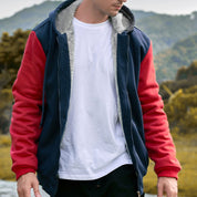 🔥Thickened & Dense Plush Lining🔥Men's Classic Warm Faux Fleece Jacket