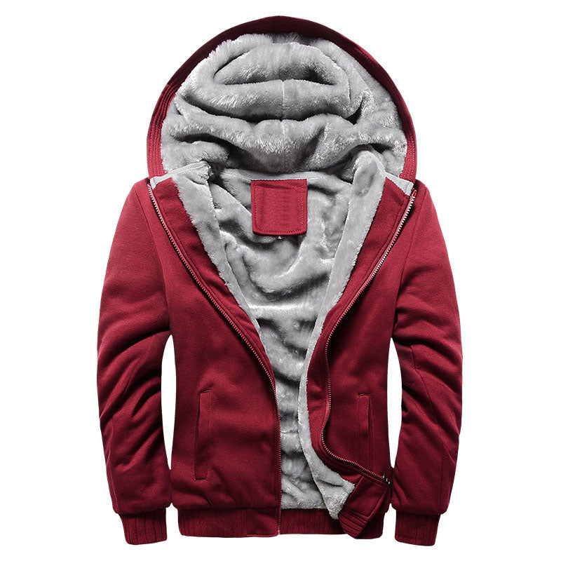 🔥Thickened & Dense Plush Lining🔥Men's Classic Warm Faux Fleece Jacket