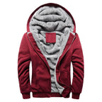 Men’s Classic Zip-up Fleeced Jacket