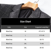 Advanced tailoring📏Men's Business Casual Checked Blazer
