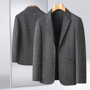 Advanced tailoring📏Men's Business Casual Checked Blazer
