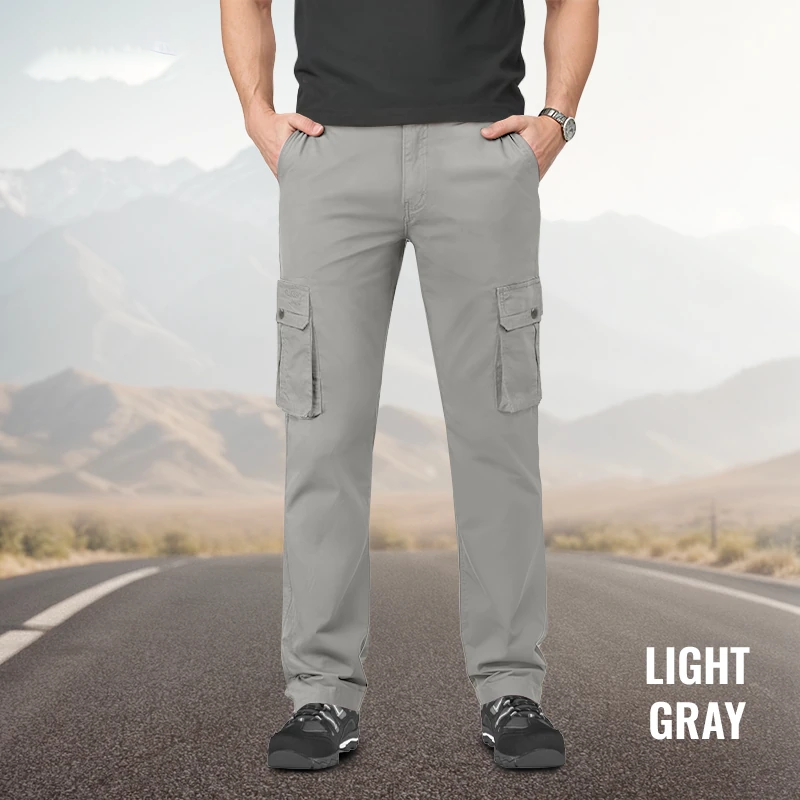 Men’s Outdoor Cargo Pants – Relaxed Fit & Functional Pockets