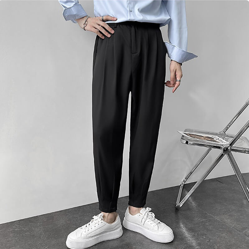 Men’s Solid Color Casual Harem Pants