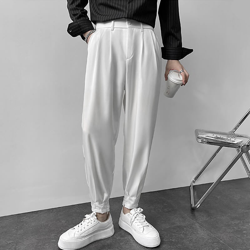 Men’s Solid Color Casual Harem Pants