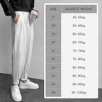 Men’s Solid Color Casual Harem Pants