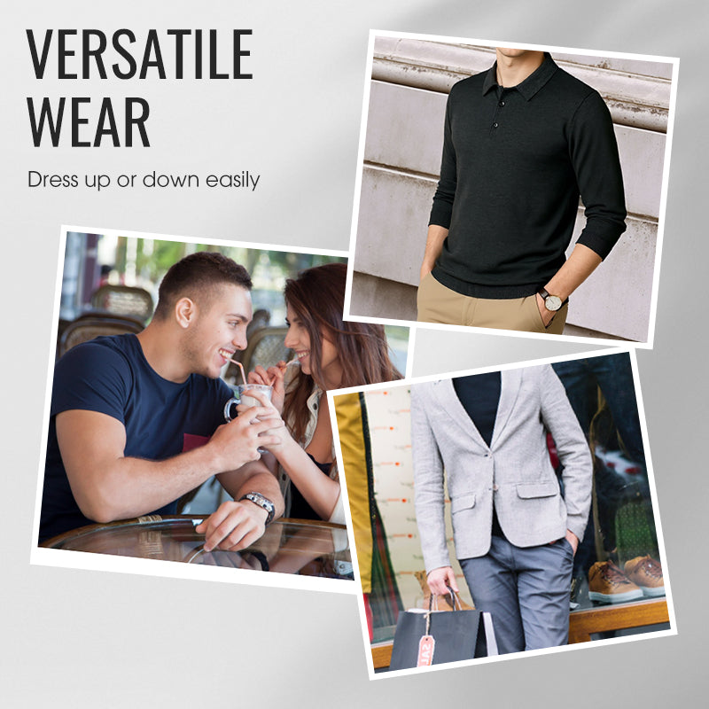 Men’s Soft & Cozy Long Sleeve Pullover