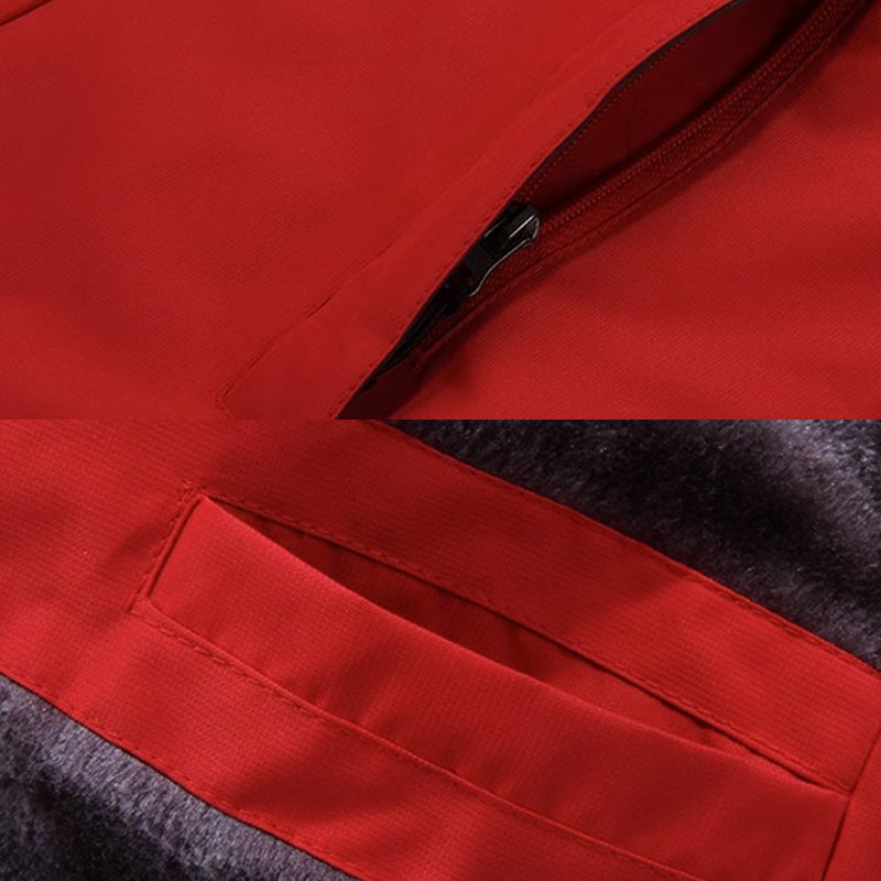 Men’s Storm-Resistant Jacket with Detachable Hood