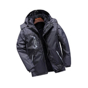 Men’s Storm-Resistant Jacket with Detachable Hood