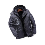 Men’s Storm-Resistant Jacket with Detachable Hood