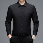 Men's Classic Multi-Color Button-Front Long-Sleeve Shirt