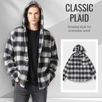 Men's Classic Plaid Hoodie