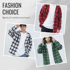 Men's Classic Plaid Hoodie