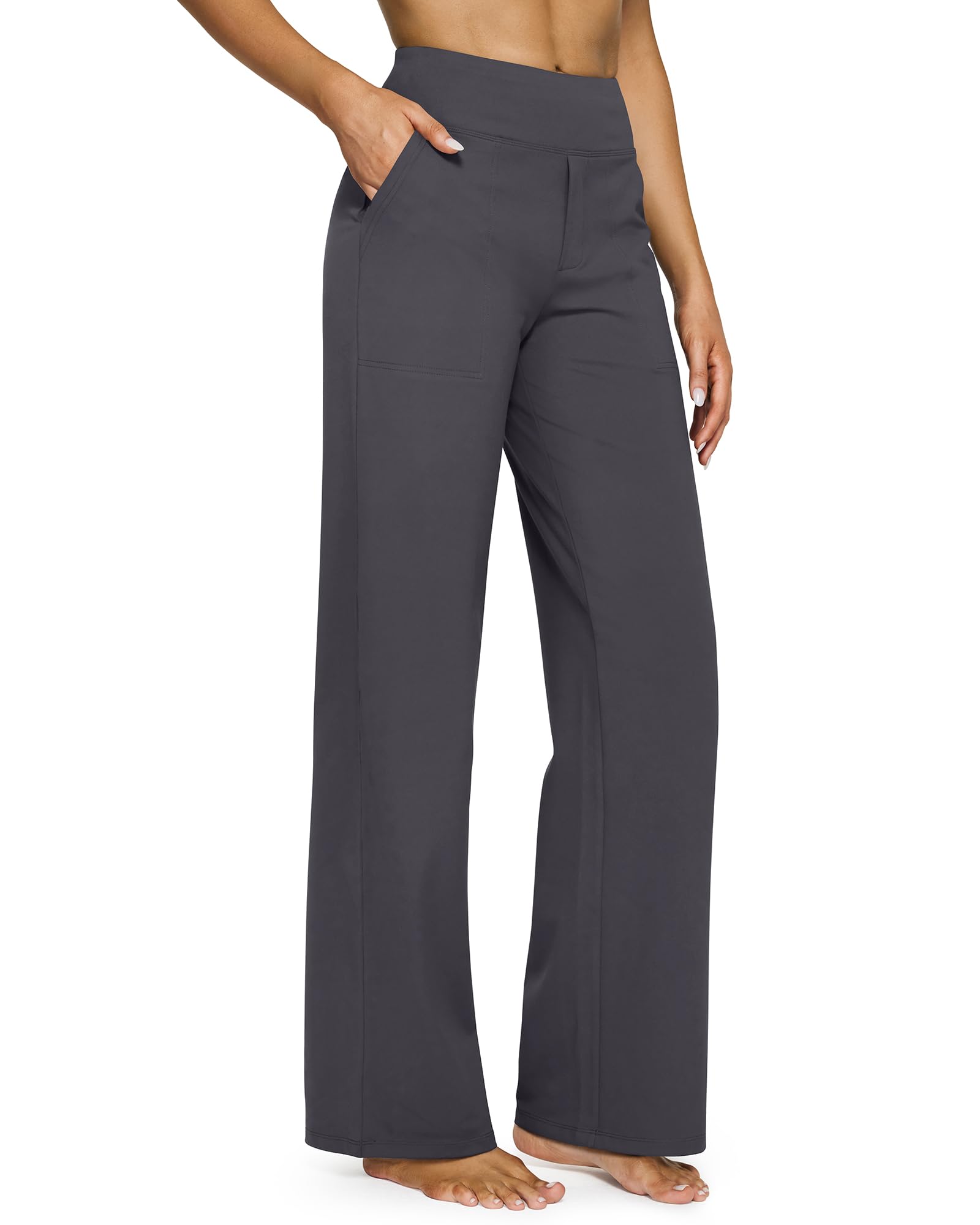 💖LAST DAY SALE 50% OFF💖Women's High Waist Stretch Casual Yoga Wide Leg Pants