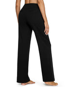 💖LAST DAY SALE 50% OFF💖Women's High Waist Stretch Casual Yoga Wide Leg Pants