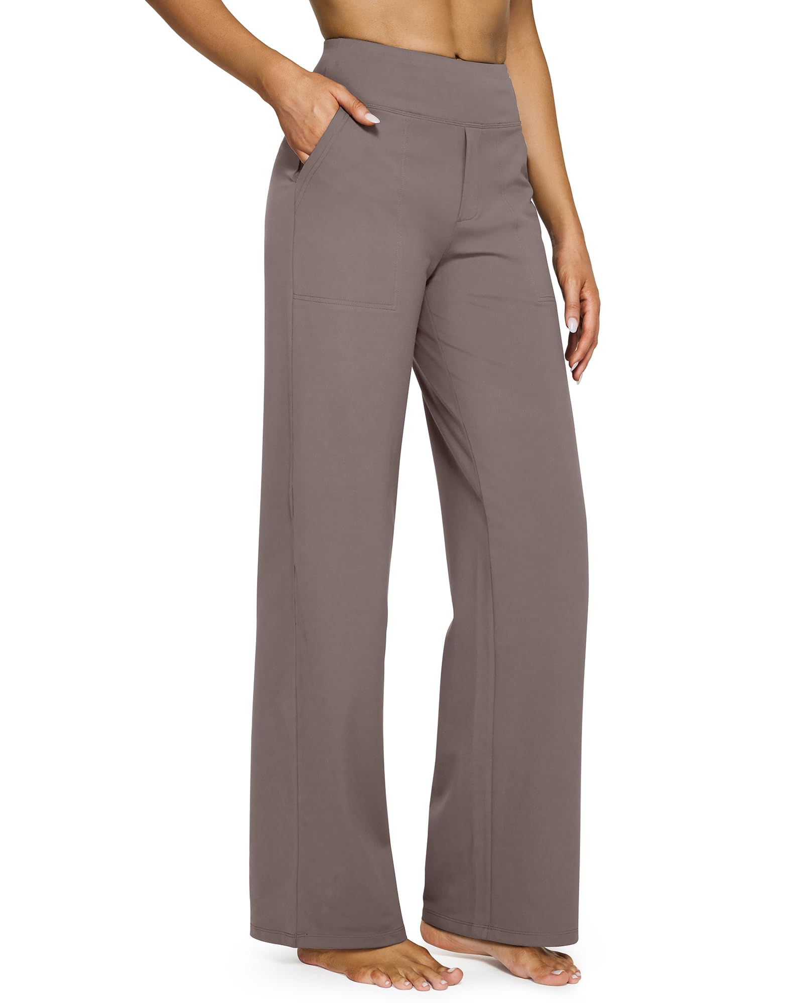 💖LAST DAY SALE 50% OFF💖Women's High Waist Stretch Casual Yoga Wide Leg Pants