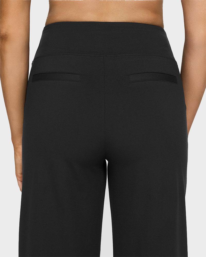 💖LAST DAY SALE 50% OFF💖Women's High Waist Stretch Casual Yoga Wide Leg Pants