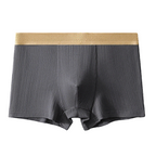 Men's Light Luxury Breathable Ribbed Boxer Briefs