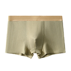 Men's Light Luxury Breathable Ribbed Boxer Briefs