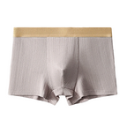 Men's Light Luxury Breathable Ribbed Boxer Briefs