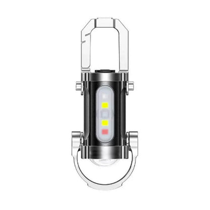 💡USB-C Rechargeable Keychain Flashlight | 500 Lumens EDC Mini Light, IPX6 Waterproof⚡⚡