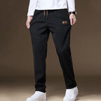 Men's Straight-Fit Corduroy Drawstring Pants