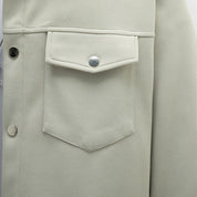 Men's Winter Casual Lapel Jacket with Pockets