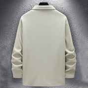 Men's Winter Casual Lapel Jacket with Pockets