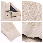 ❄️Winter Specials❄️ Men's Plush-Lined Mock Layered Lapel Shirt