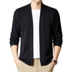 Men’s Layered-Style Long Sleeve Cardigan