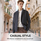 Men's Casual Zip Up Jacket