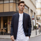 Men's Casual Zip Up Jacket