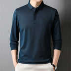 Long sleeved POLO shirt men's autuan business top