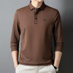 Long sleeved POLO shirt men's autuan business top