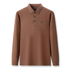Long sleeved POLO shirt men's autuan business top
