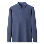 Long sleeved POLO shirt men's autuan business top