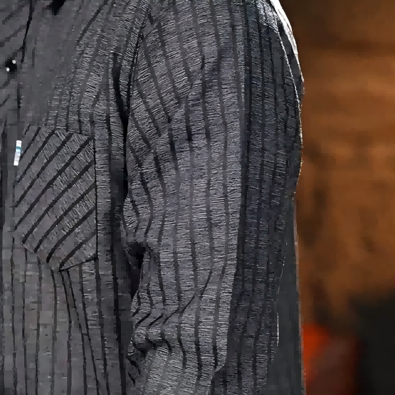 Men’s Casual Business Lapel Shirt for Fall & Winter