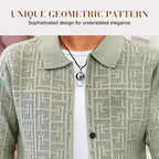 Men's Casual Long Sleeve Knit Cardigan