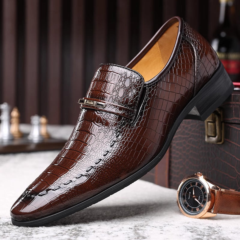 🐊👞 Comfortable and luxurious leather shoes for men🔥✨ 🔥 FREE SHIPPING NOW！💥