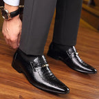 🐊👞 Comfortable and luxurious leather shoes for men🔥✨ 🔥 FREE SHIPPING NOW！💥