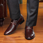 🐊👞 Comfortable and luxurious leather shoes for men🔥✨ 🔥 FREE SHIPPING NOW！💥
