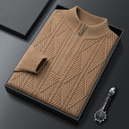 ✈️Free Shipping✈️Men's Winter Quarter Zip Knit Sweater