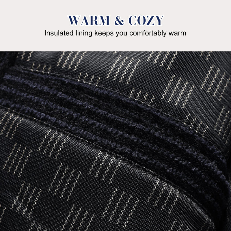Men's Casual Zipper Warm Jacket
