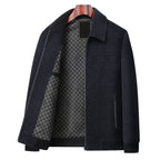 Men's Casual Zipper Warm Jacket