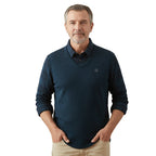 Men's Plaid Mock 2-Piece Top